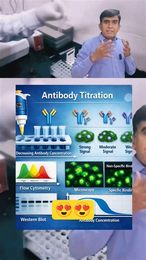 Rh Antibody Titration 🔬 | 1:1 से End Point तक | Lab Trick #shorts