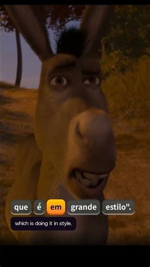 Learn Portuguese with Shrek the Third 🎬 #learnportuguese #portuguesewithmovies #portuguese