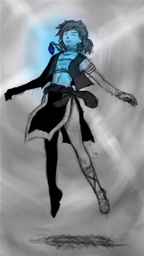 autodesk sketchbook mobile #drawing(the power of blue water)