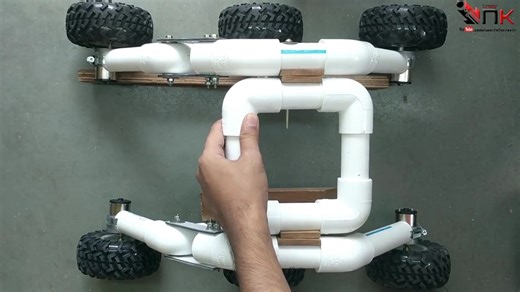 How to Make a Mars Rover _ Rocker bogie Robot - Stair climbing