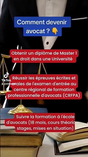 Comment devenir avocat ? ⚖️ #lawyer #lawstudents #lawschool