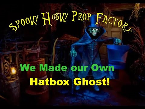 Meet Our Disney HAUNTED MANSION inspired HATBOX GHOST Halloween Prop