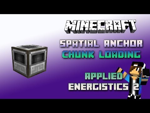 Spatial Anchor - Chunk Load 📀 Minecraft Applied Energistics Tutorial 1.16.5 📀 English 📀 #minecraft