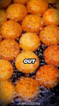 How Sesame balls made from sweet potato? 🍠