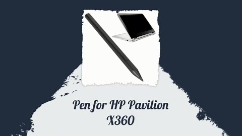 GOWENIC Pen for Pavilion X360 for Spectre X360 for Envy x360, Rechargeable MPP2.0 Tilt Active Pen with 4096 Pressure Sensitivity, Low Latency