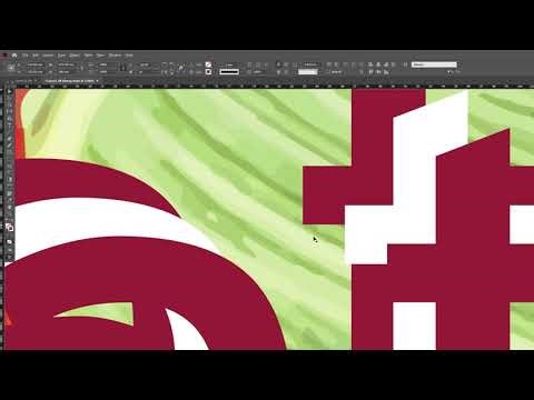 How to Rasterize Vectorgraphics in InDesign(through Illustrator) workflow tutorial!