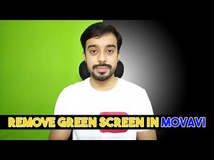 How to Remove Green Screen in Movavi Video Editor for My Youtube Videos | Chroma Key Movavi