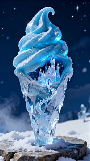 Digiart of Alex on Instagram: "Day 20 of my Ice Cream Advent Calendar! ❄️🍦 Images created with Seedream @dreamina_ai Animated with VEO 3.1 in @invideo.io Please mention @digiart.of.alex if you repost my creations. #madeoninvideo #InVideoAI #AdventCalender"