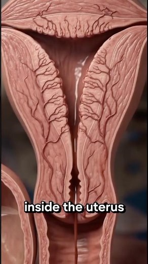 Inside the Uterus During Heavy Menstrual Bleeding 👀