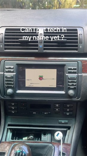 All backends made by me in Java and ui made by me in godot #diy #e46 #rasberrypi #godot