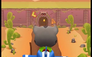 Talking Tom Gold Run 汤姆猫跑酷 城镇：初始场景 汤姆远征狂野的西部再临强盗浣熊老巢