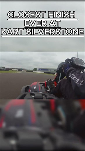 closes finish ever at kart Silverstone #automobile #karting #gokartracing #gokart #racing #kart