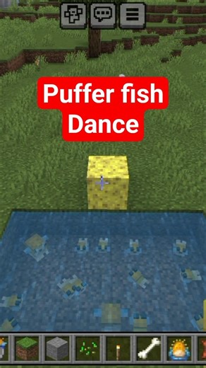 👉 😂 Puffer Fish Dance in Minecraft (So Funny!)
