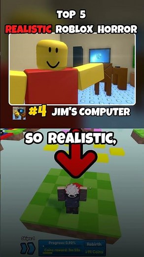 TOP 5 REALISTIC ROBLOX HORROR GAMES