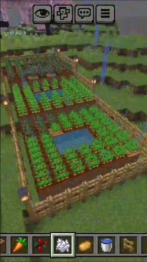 Minecraft Beautiful Garden Build 🌸 | Easy Survival Garden Tutorial