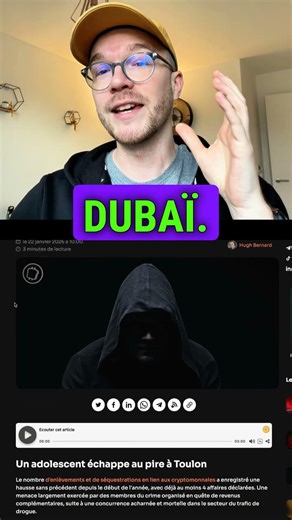 🤯 Il séquestre un ado pour rançonner son frère trader crypto #SecuritéCrypto #Toulon #CrimeOrganisé