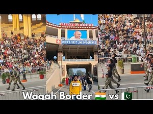 Wagah Border Ceremony 2026 | India 🇮🇳 vs Pakistan 🇵🇰 | Full Parade Highlights