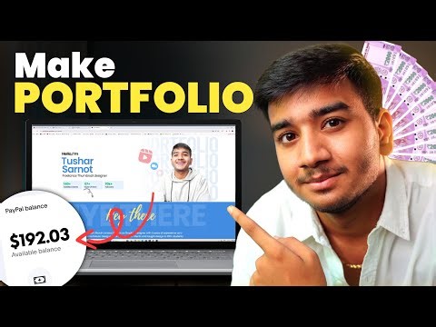 How I Made a FREE Portfolio That Got Me Clients 🤑