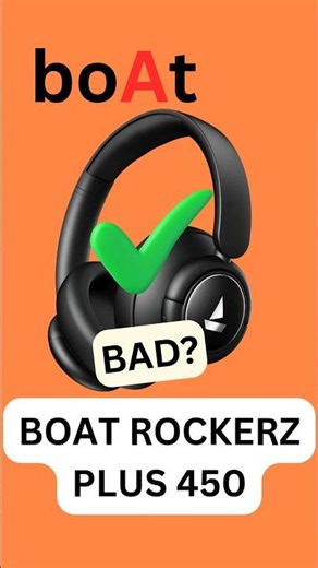 boAt Rockerz Plus 450 Real Review – Good or Bad? 🔥 #boAt Best Headphone Under 1500