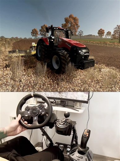 Case IH Magnum Bednar Kator KN Steering Wheel Thrustmaster Farmstick #dkgc #fs25 #farming #caseih