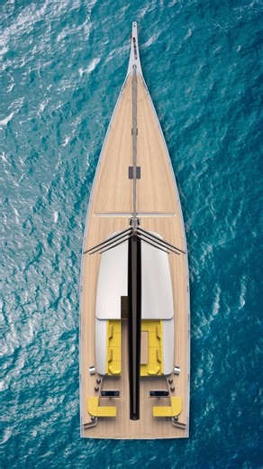 The Y6 is taking shape. Carbon-epoxy performance. A new evolution of YYachts.