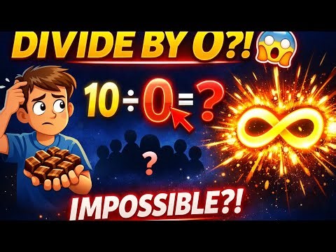 Why You Can't Divide By Zero? Simple Explanation Using Chocolates 🍫