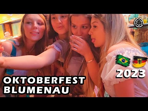 🇧🇷 OKTOBERFEST 🇩🇪 BLUMENAU 2023 | Santa Catarina, Brazil | Southern Brazil 【 4K UHD 】