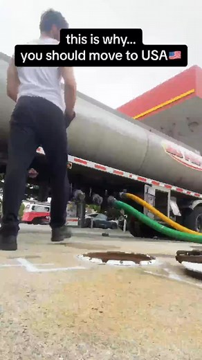 42K views · 199 reactions | same job in 4 different countries… #economicinequality #fuelhauler #usatrucker #movedtousa (7259212378406014250) | Dennis Ruffin | Facebook