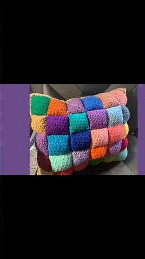 Full tutorial 👆 #crochetpuffpillow