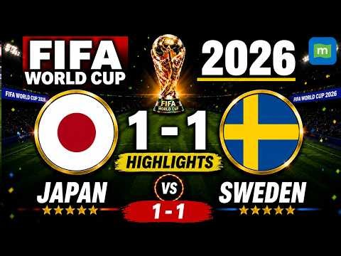 Japan vs Sweden Highlights | Stunning Goals & Match Highlights | FIFA World Cup 2026