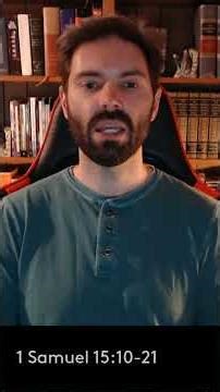 1 Samuel 15:10-21