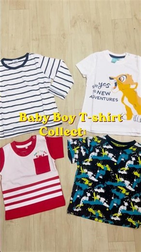 👕 Baby Boy T-Shirt Collection | Soft, Stylish & Comfortable 💙