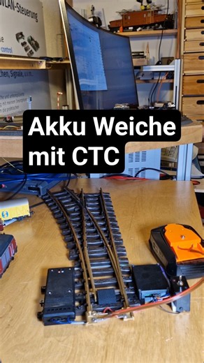 🚂✨ Weichen ganz einfach schalten mit CTC – sogar ohne Strom vom Gleis!Mit Clever Train Control (CTC)