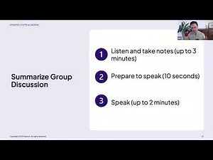 Talk through the PTE Academic changes with Jay