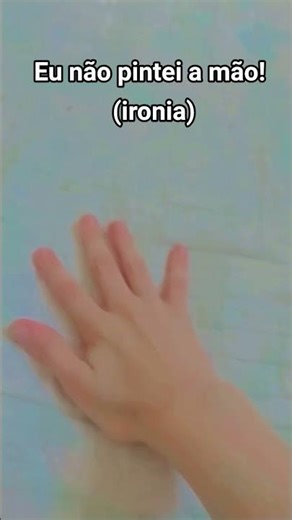 eu não pintei a mão! (ironia) #RPG