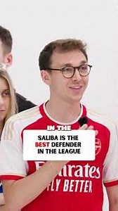 Is William Saliba the best defender in the world? 🌍 #football #premierleague #arsenal