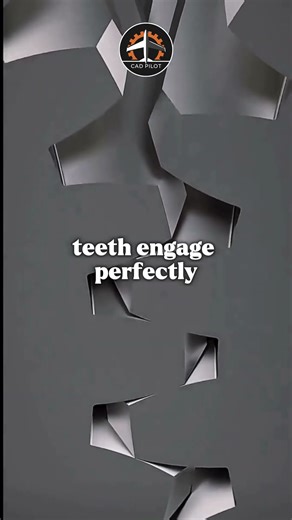 ⚙️ Experience the beauty of mechanical motion — two helical gears rotating in perfect harmony