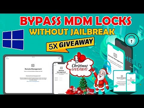 Bypass MDM Remote Management Lock on Any iPhone/iPad iOS 17/16/15 | MDM Bypass | MDM Unlock (2024)