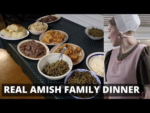 I WAS INVITED TO A Real Amish Family Dinner