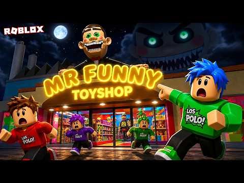 Los Polo escapan de la Jugueteria de Mr. FUNNY en ROBLOX