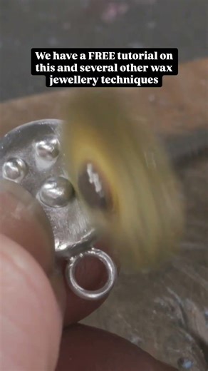 The second day of our FREE online wax jewellery course ‘Week Of Wax’ is all about granulation