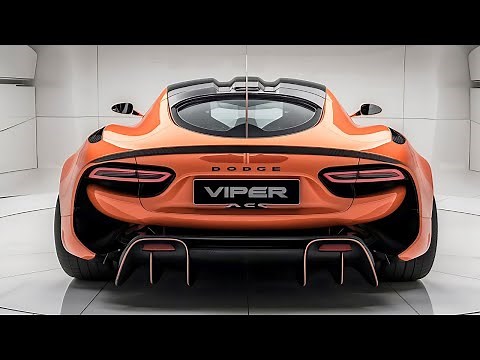The Viper is Back! Meet the Venomous 2025 Dodge Viper GTS - Full Specs & Review!
