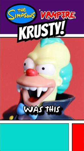 was This Krusty a reference to another Jokey Vampire? 🧛‍♂️ #thesimpsons