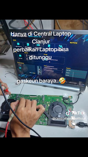 Always solved #fyp #computer #satifying #foryou #reels #service #servis #reparation #laptop #electronic #soldering #vlogger #tutorial #reelfb #pemula #pc #repair #electronique #servicelaptop