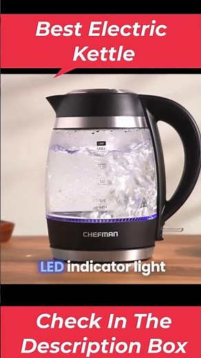 Chefman Electric Kettle Review: Fast, Stylish & Safe Boiling for Everyday Use