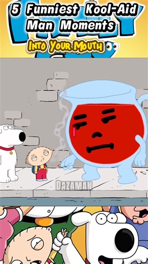 5 FUNNIEST KOOL-AID MAN Moments 😂💥 | Family Guy #Shorts #FamilyGuy #KoolAidMan