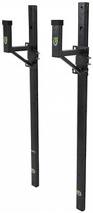 Pack'Em Ladder Rack for Side Rail of Utility Trailer - 1 Ladder PackEm Trailer Cargo Organizers PK-2