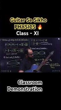 Guitar Se Physics | Standing Wave | Modes of Vibration