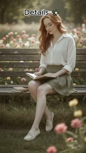 Light Academia Outfit 2026 🌿 Linen & Pleats #fashion #redheaddays #beauty