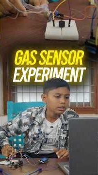 Incredible Gas safety feature built by kid | Gas sensor